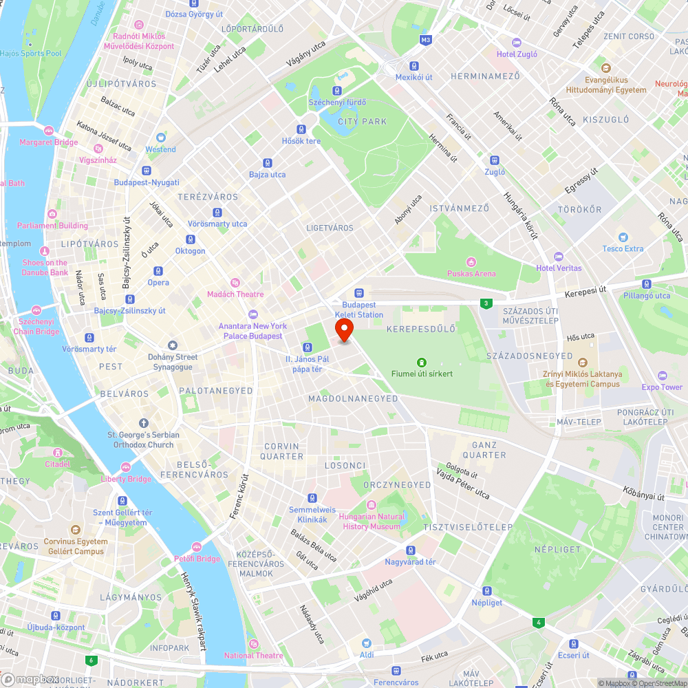 Dologház utcai akadálypálya bejelentés helye