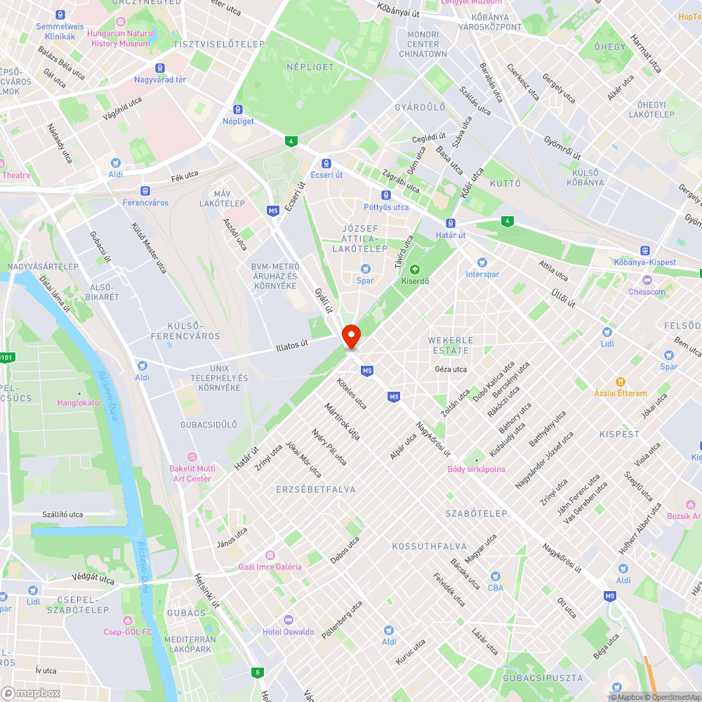 hulló vakolat bejelentés helye