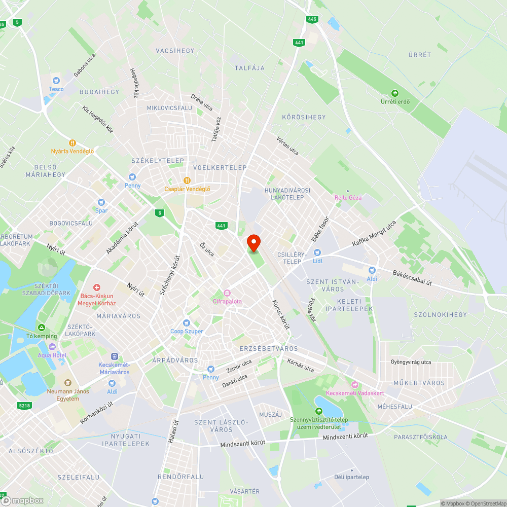 Leesett burkolatok közterületen való tárolása a Vasútkertben bejelentés helye