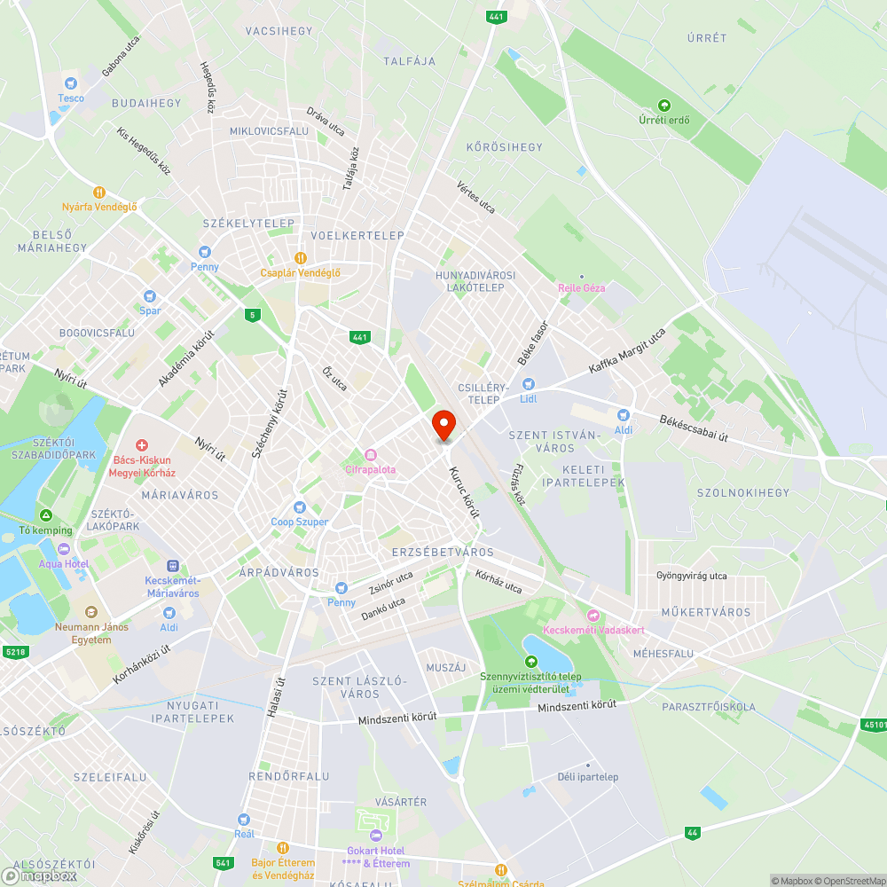 Hiányos, rossz állapotú korlát bejelentés helye