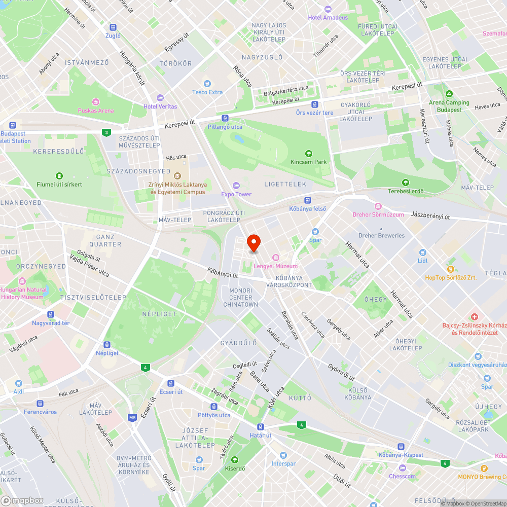 mély nyomvályú a buszmegállóban bejelentés helye
