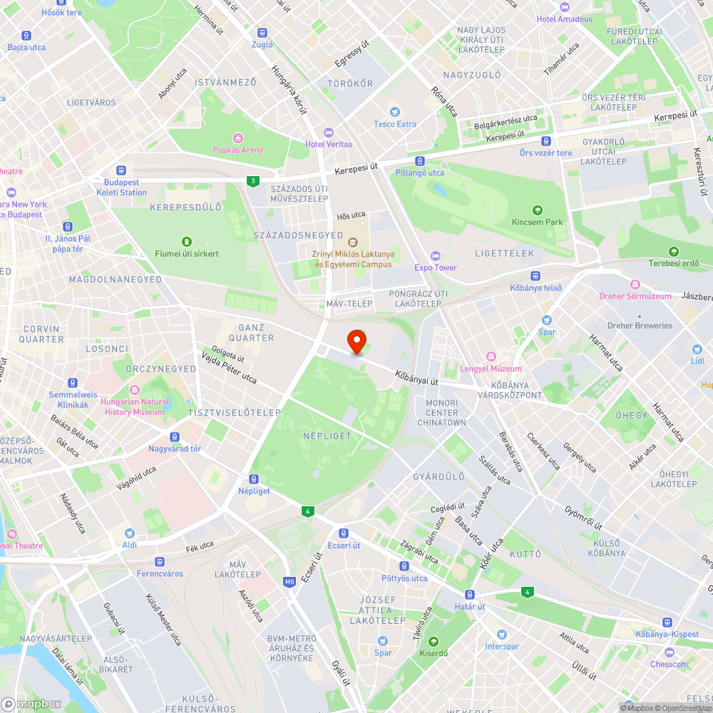 Széttört leszállásjelző MYK-381 bejelentés helye