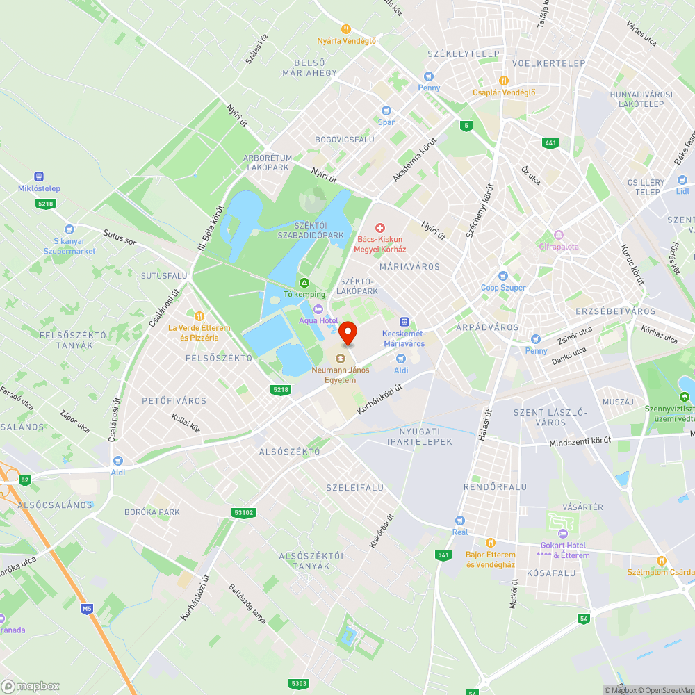 Kiszáradt fák bejelentés helye