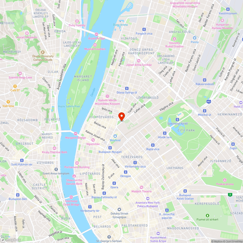 Gazdátlan Lehel tér bejelentés helye