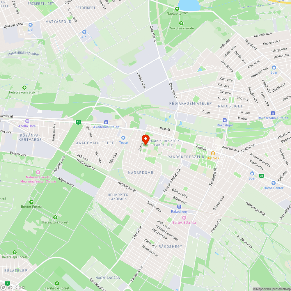 Veszélyes játszótér bejelentés helye