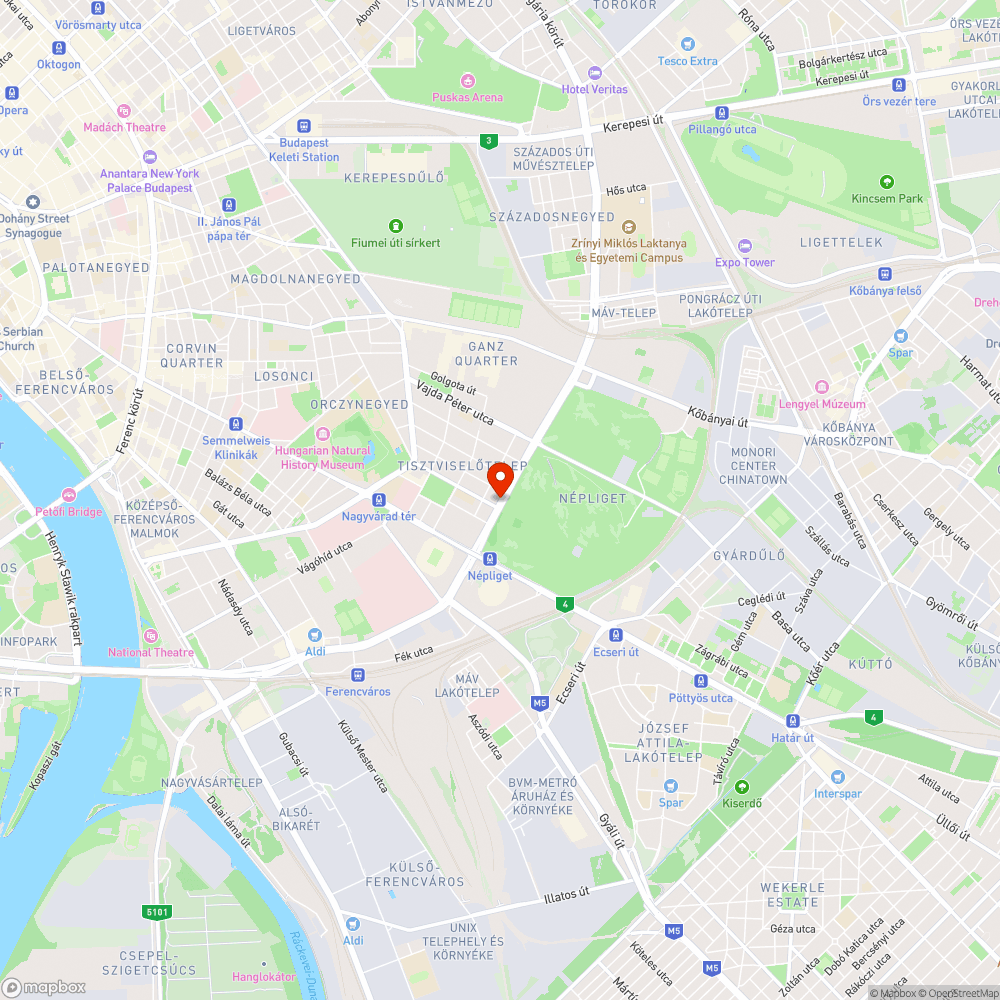 kiszáradt fák bejelentés helye