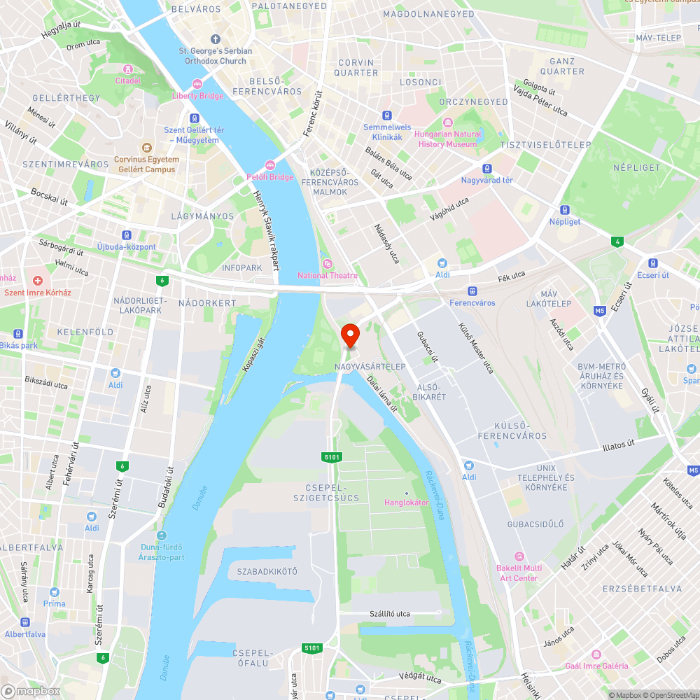 Életveszélyes épület a kerékpárút mellett bejelentés helye