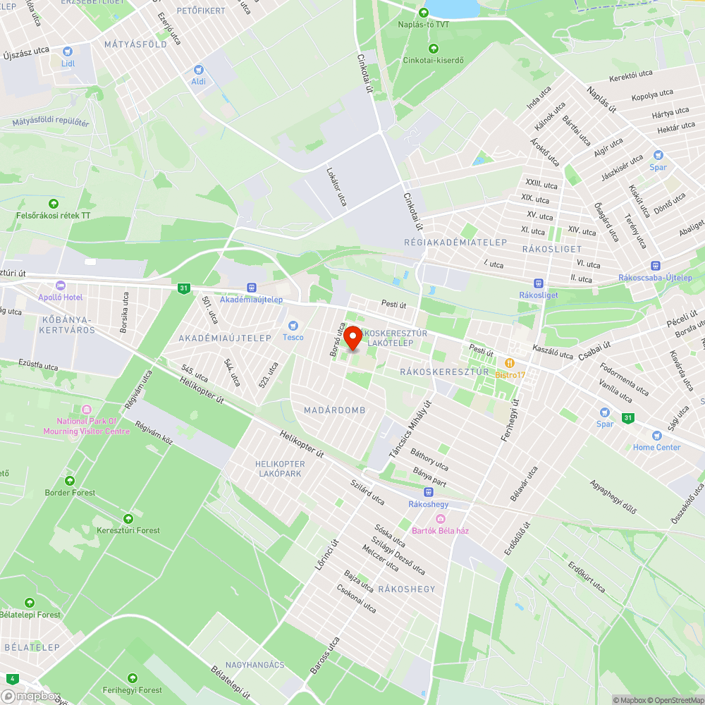 Zöldhulladék a sportpálya sarkán... bejelentés helye