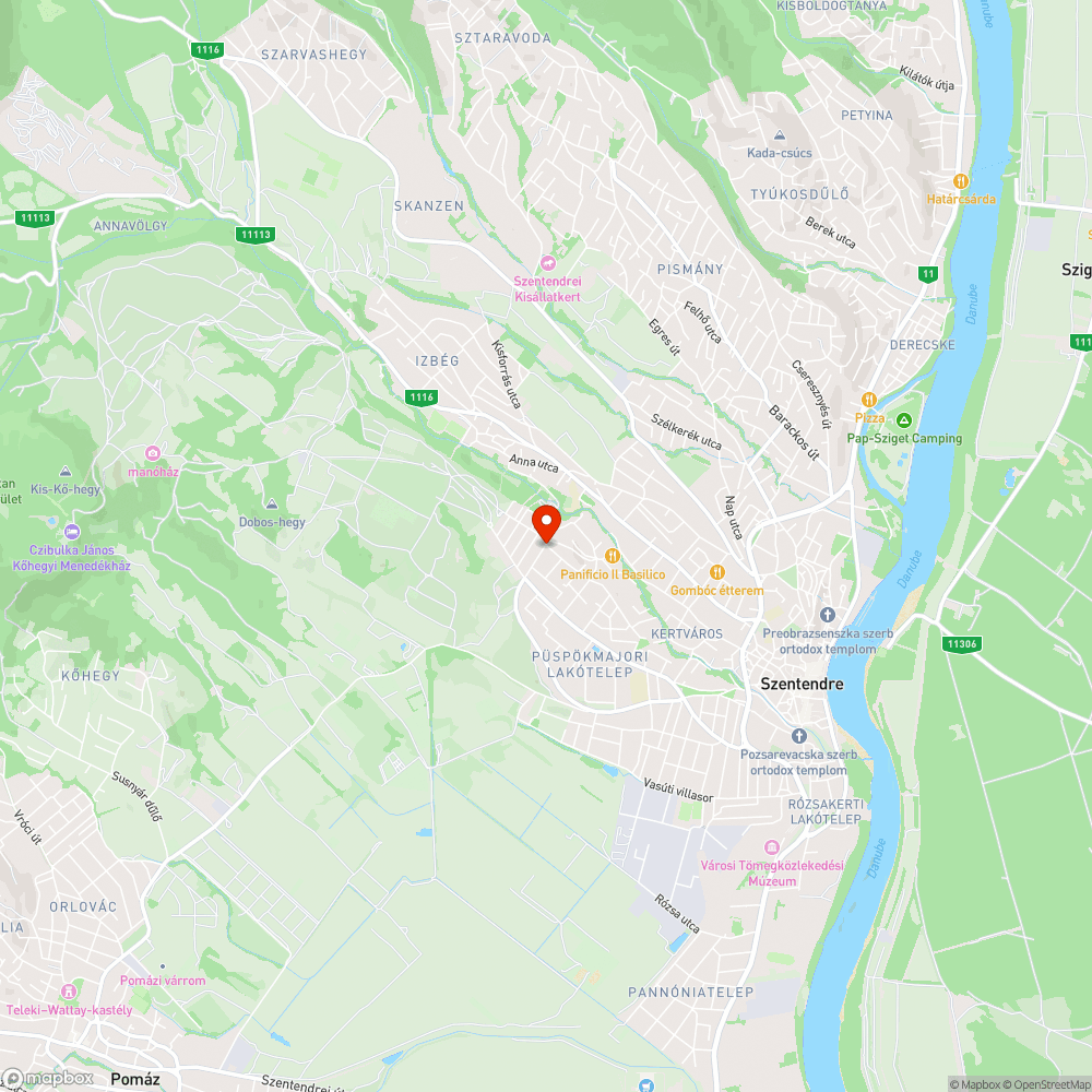 Kátyú a Damjanich és a Deli Antal utca kereszteződésében bejelentés helye