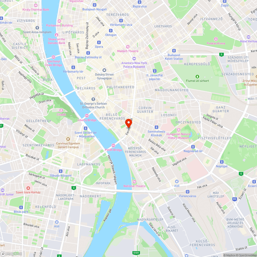 Átkelhetetlen gyalogosátkelő bejelentés helye