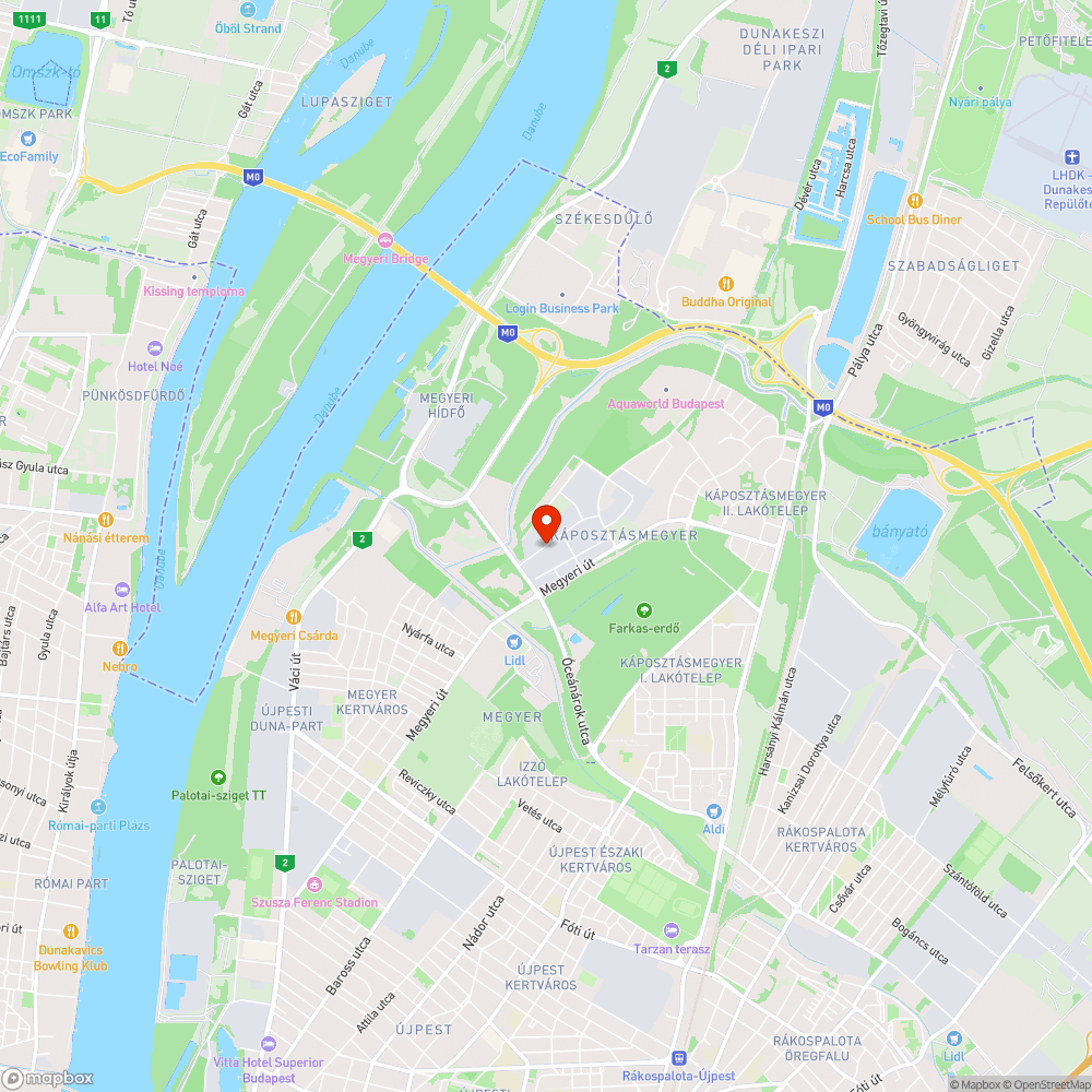 Elhagyott teherautó bejelentés helye