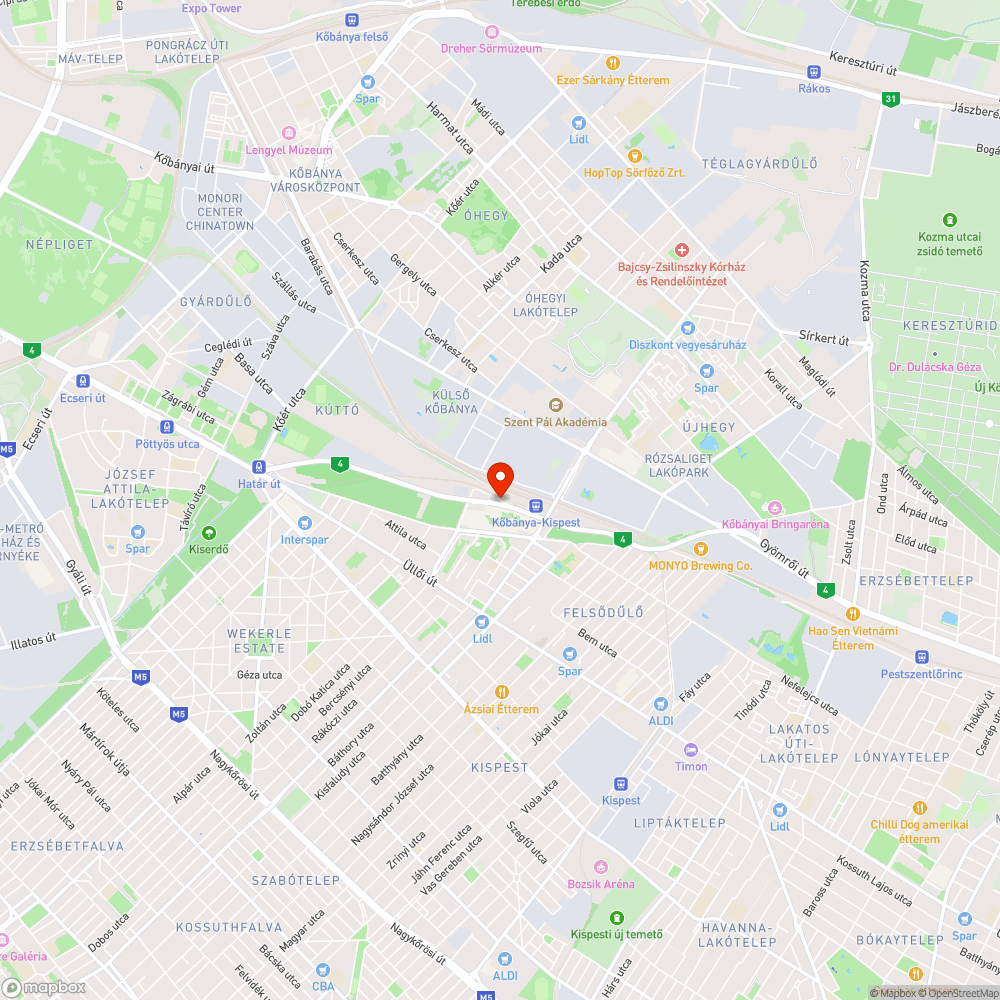 Szemetesnek használt villanyoszlop bejelentés helye