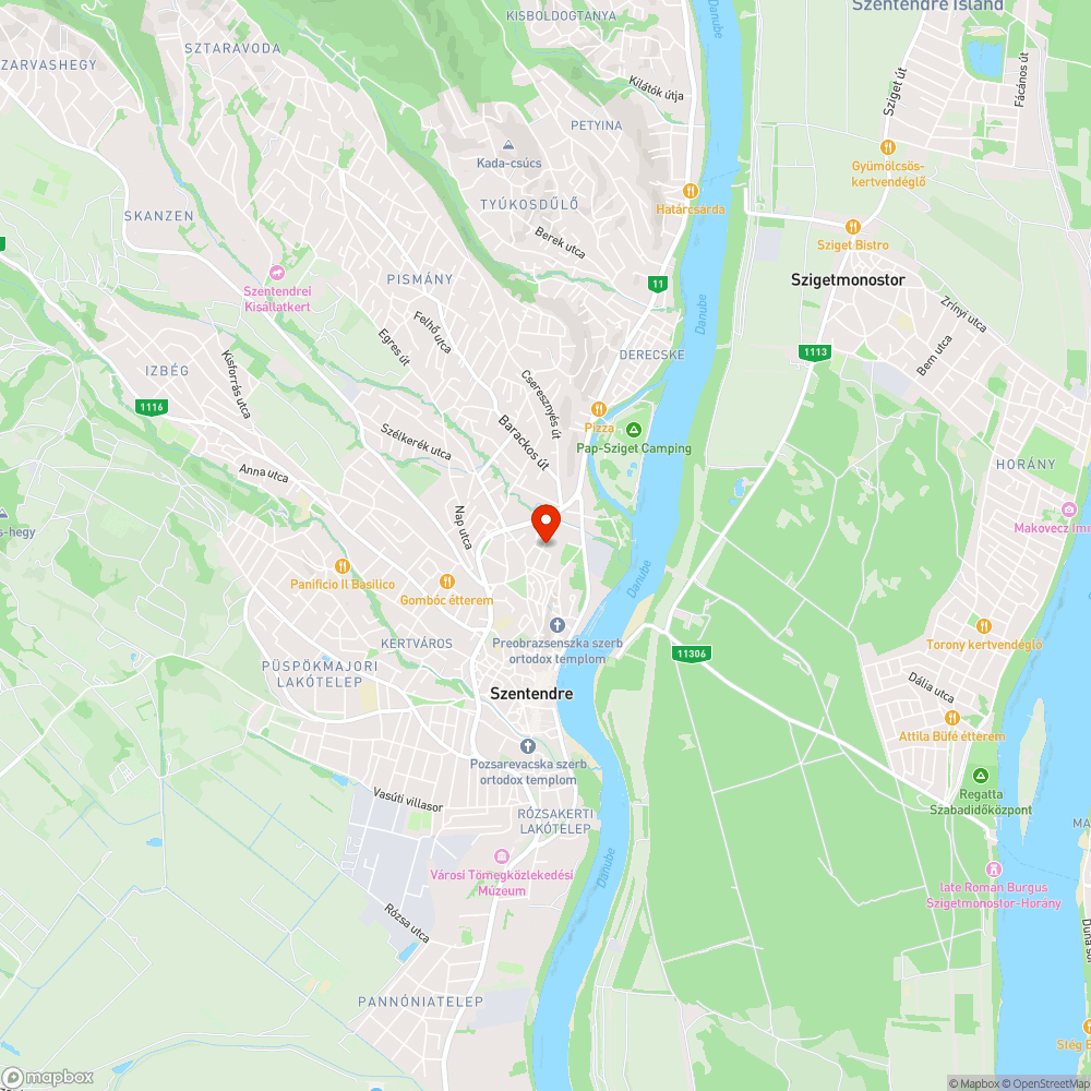 DMRV Zrt. által hátrahagyott törmelék bejelentés helye