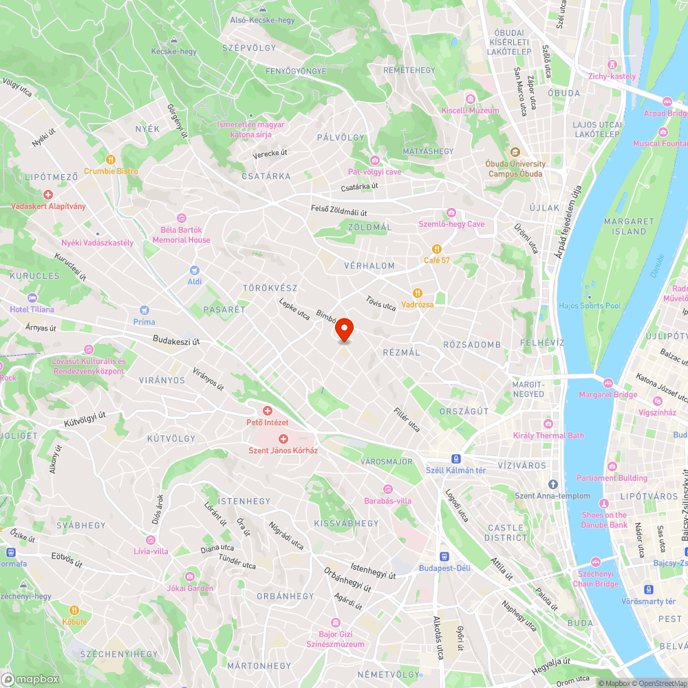 A fa és a buszmeg bejelentés helye