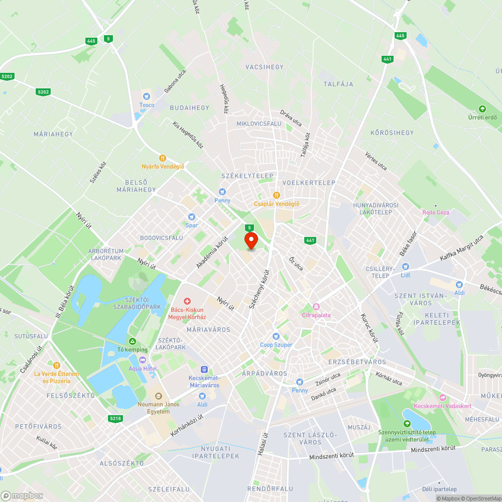 A kukásautó leve az utakon bejelentés helye