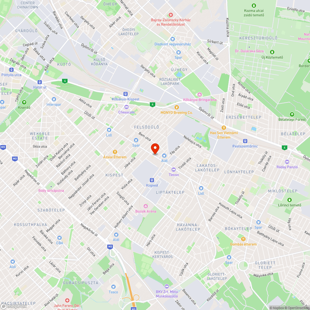 Újabb szemétrakás a Villanytelep utcában bejelentés helye