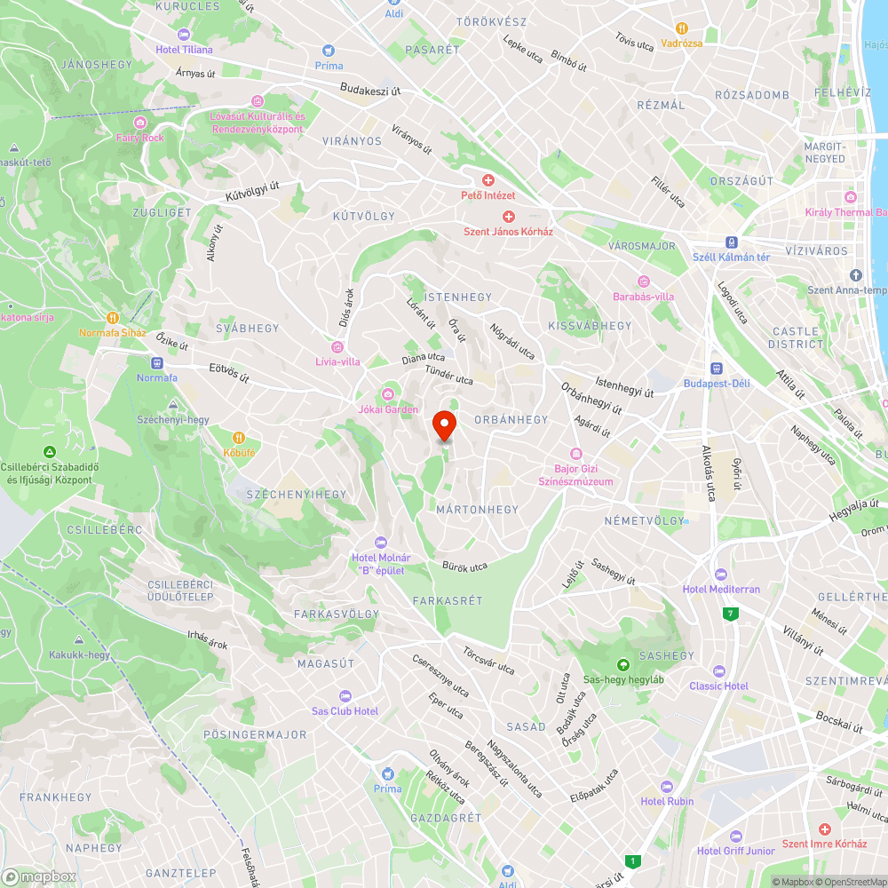 Időnként kidőlő utcanévtábla bejelentés helye