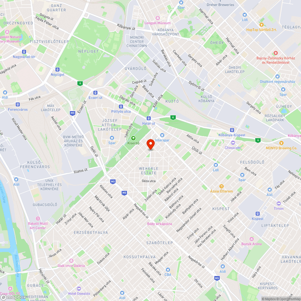 Corvin körúti Utasváró bejelentés helye