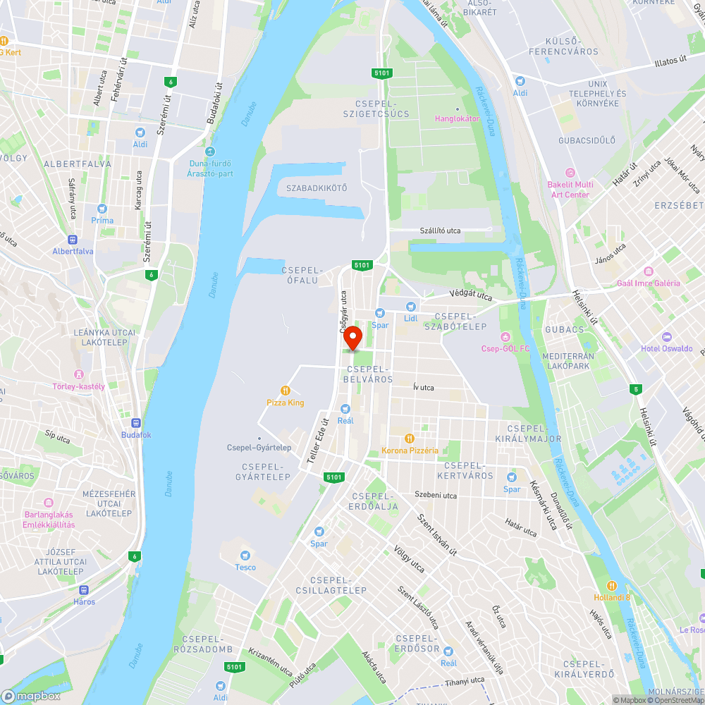 Hiányzó Szemetes - Szent Imre Tér H bejelentés helye