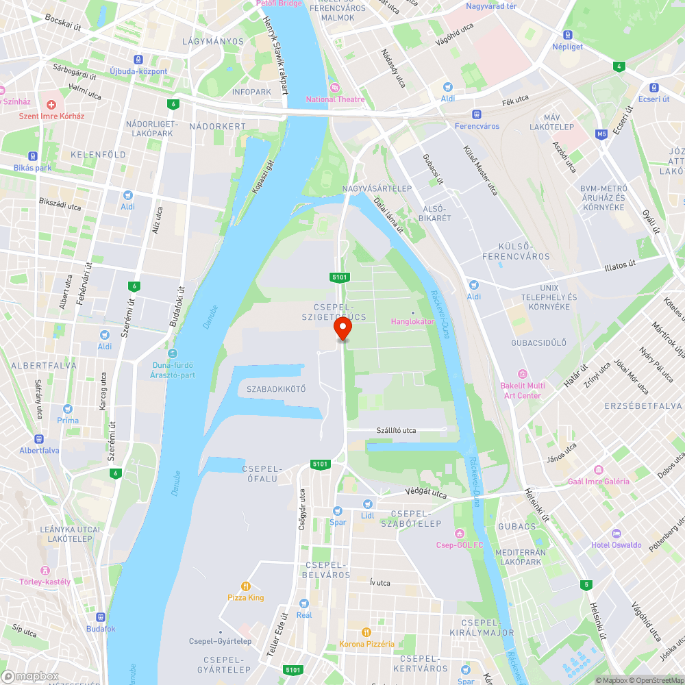 Letarolt Korlát bejelentés helye