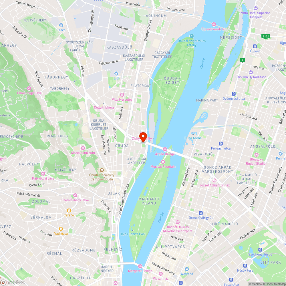 Akadálymentesítetlen Árpád-híd bejelentés helye
