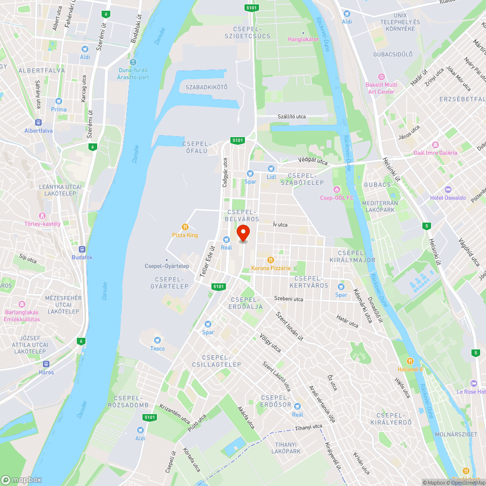 Egy Hete Feltörő Víz bejelentés helye