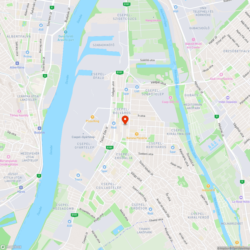 Kintfelejtett Terelő Oszlop bejelentés helye