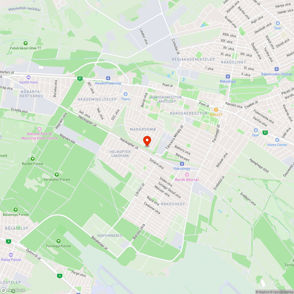 Vízelvezetési anomália bejelentés helye