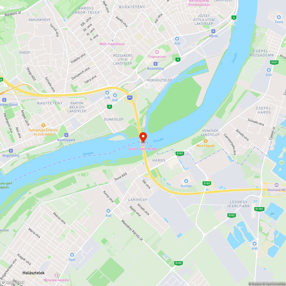 M0 - Nem Világító Lámpatestek bejelentés helye