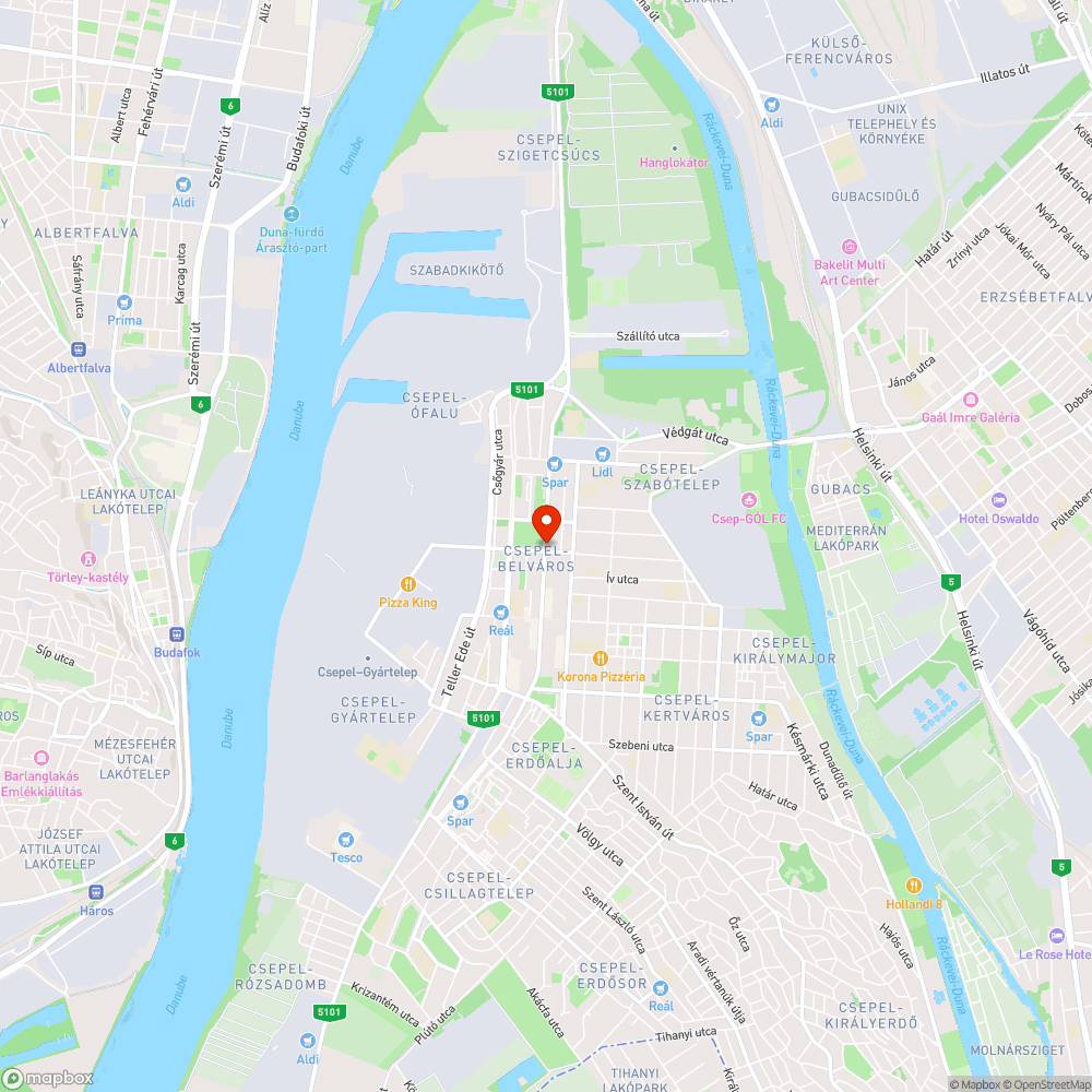 Szent Imre tér Rohadó Karói bejelentés helye