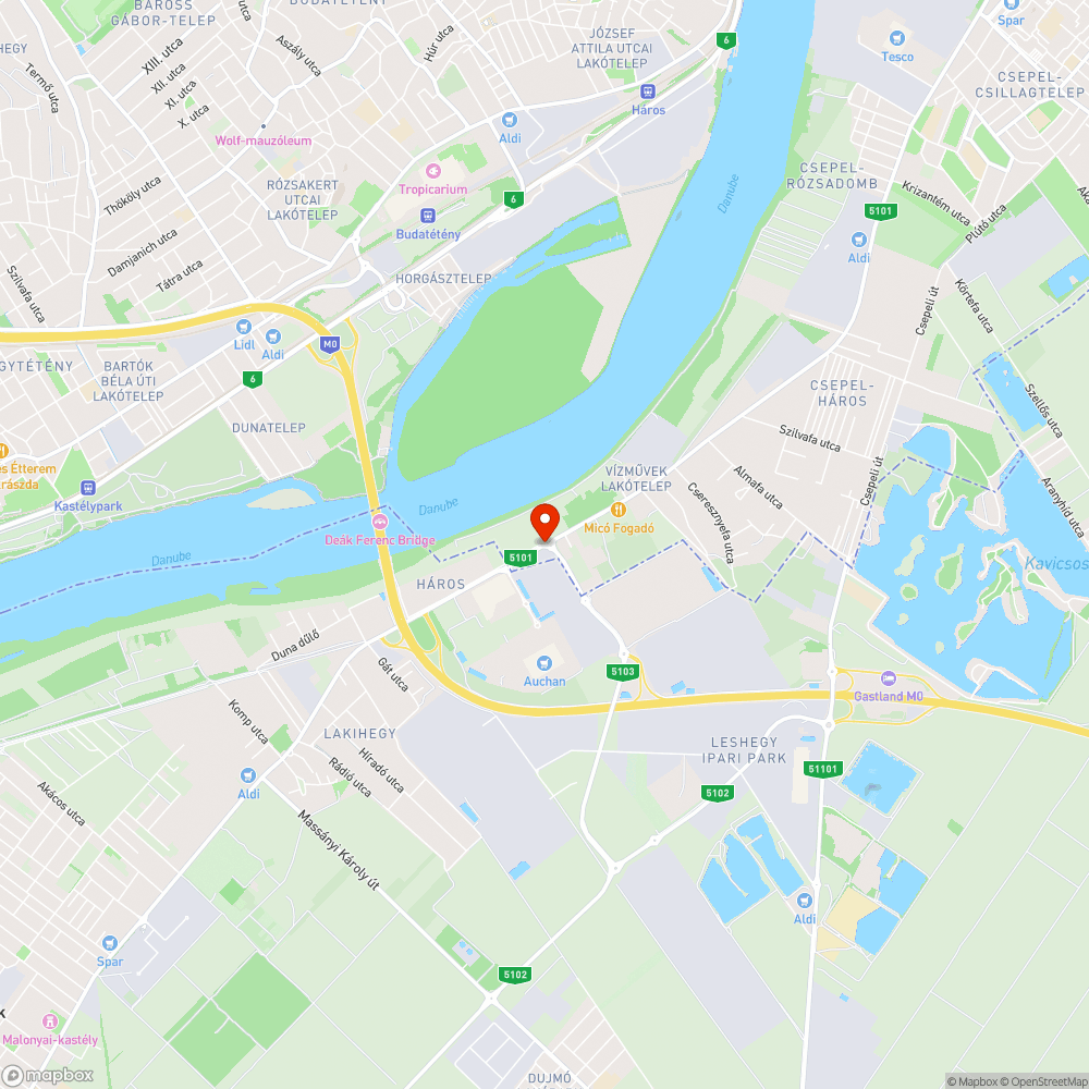 Kerékpárút Mindenek Felett? bejelentés helye