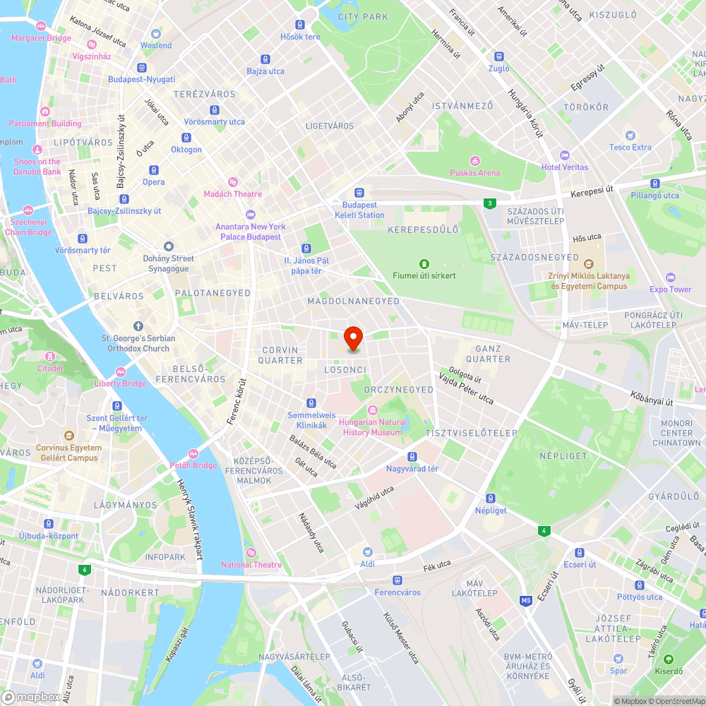 Pelenkák kidobálása az ablakon bejelentés helye
