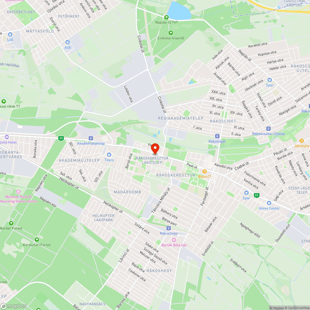 Itt is kerületi választópolgárok parkolnak... bejelentés helye