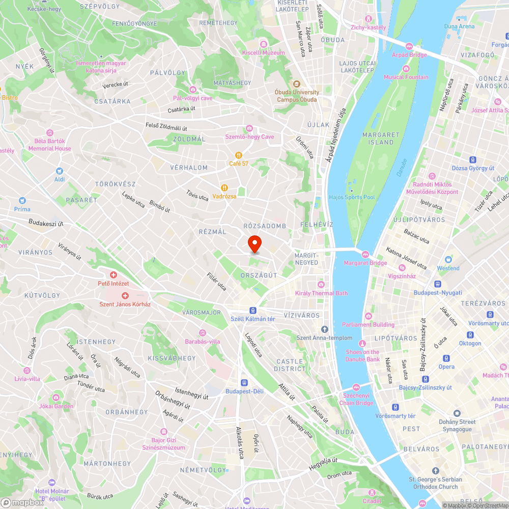 Bimbó út 29. kráter bejelentés helye