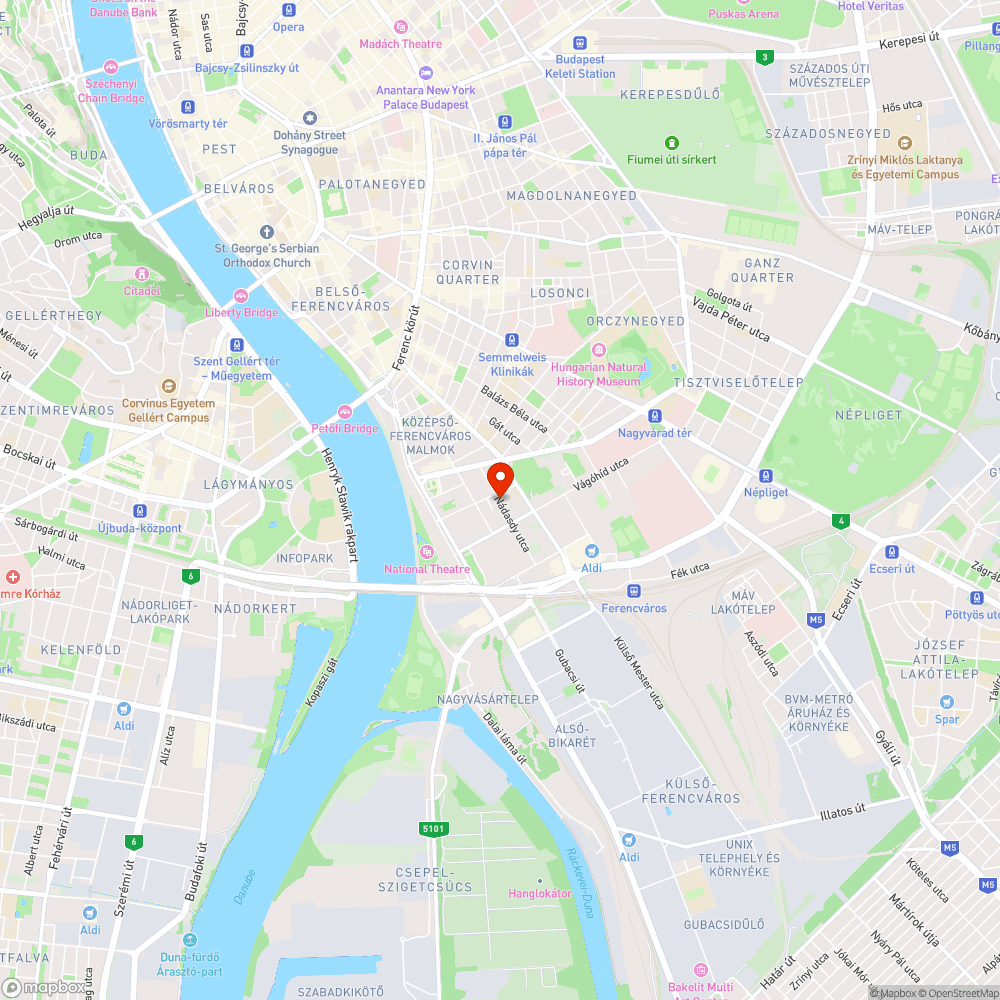 Kátyú bejelentés helye