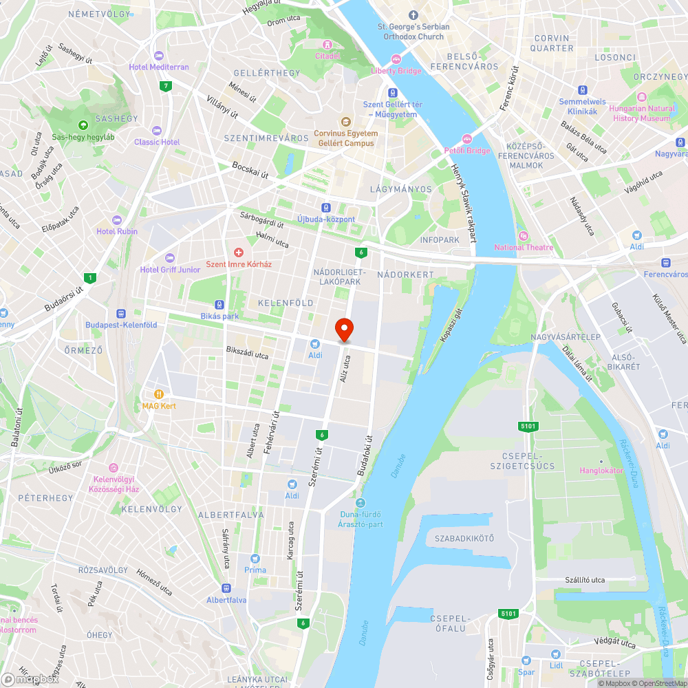 Rövid zöld a gyalogosoknak bejelentés helye