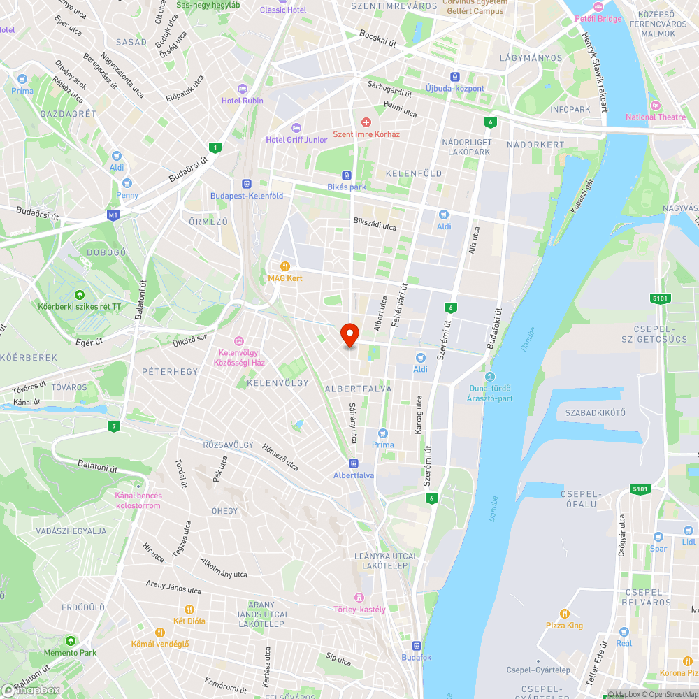 Úttest megtört bejelentés helye