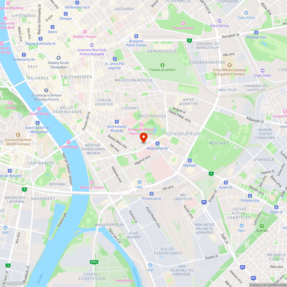 Mihálkovics utcai, havonta újratermelődő szeméttelep. bejelentés helye