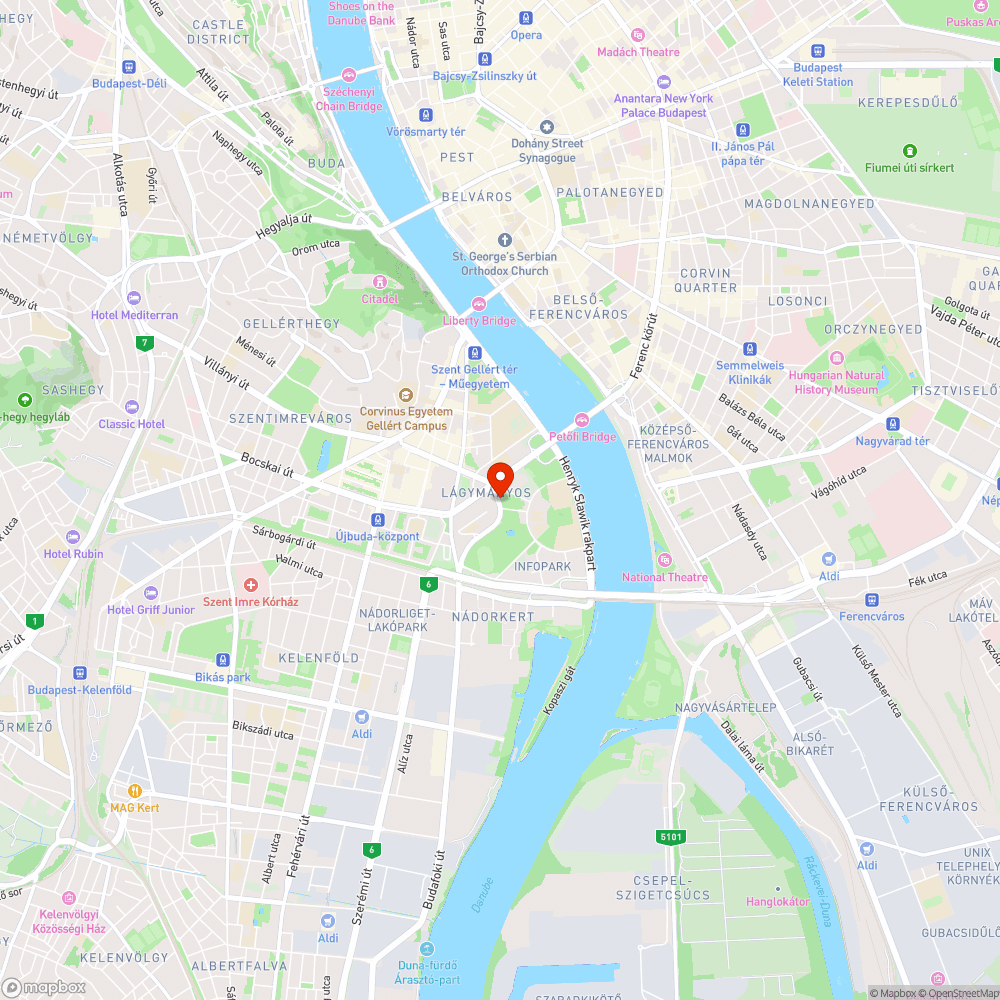 Konténer a bicikliúton bejelentés helye