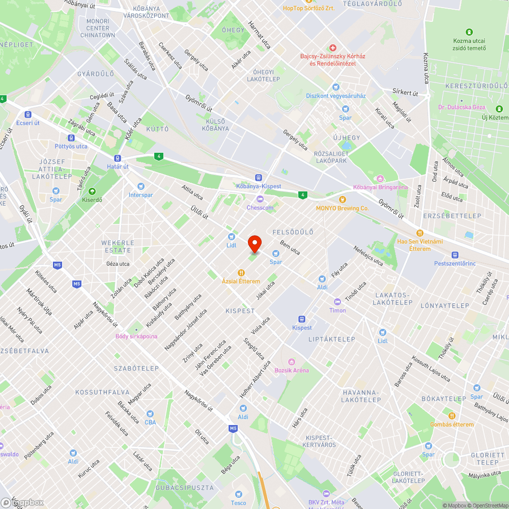 Roncs a parkolóban bejelentés helye