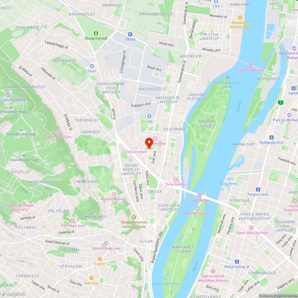 Új tűzcsap a járda közepén bejelentés helye
