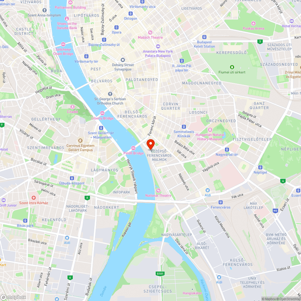 visszatérő kátyú bejelentés helye