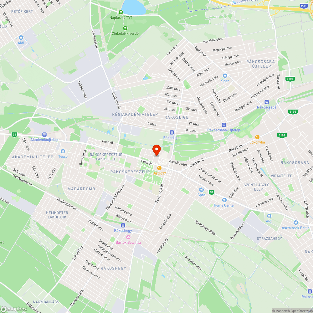 Járda buktatókkal bejelentés helye