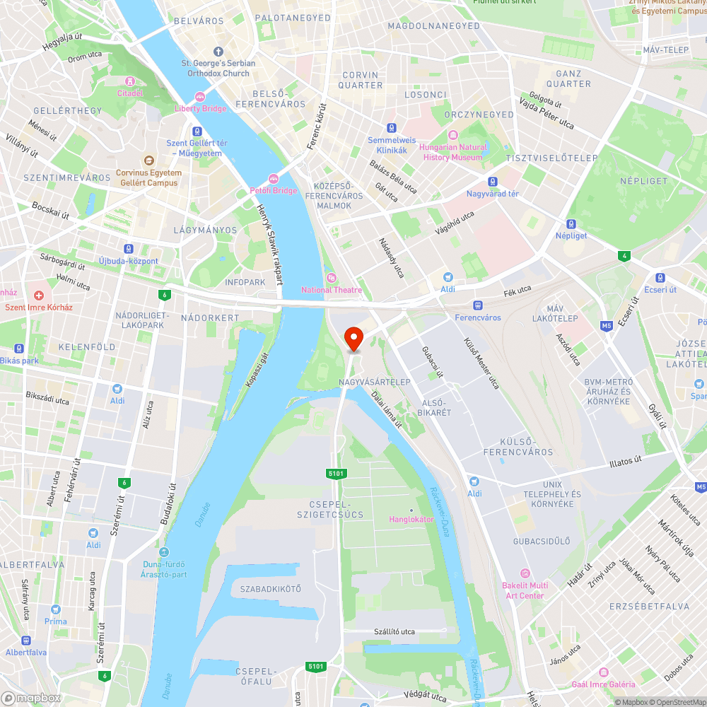 Ha át akar menni - Kvassay Jenő út bejelentés helye