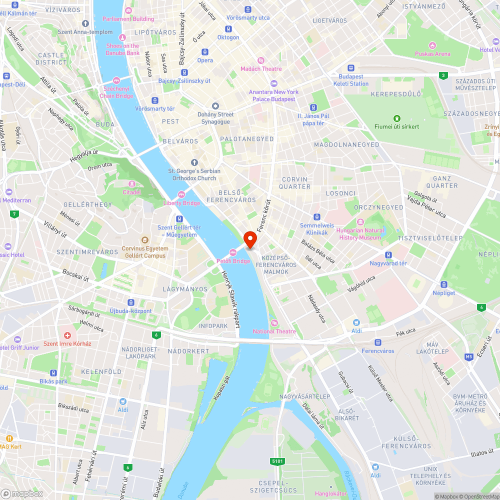 Betőrt üveg a Boráros téri telefonfülkén bejelentés helye