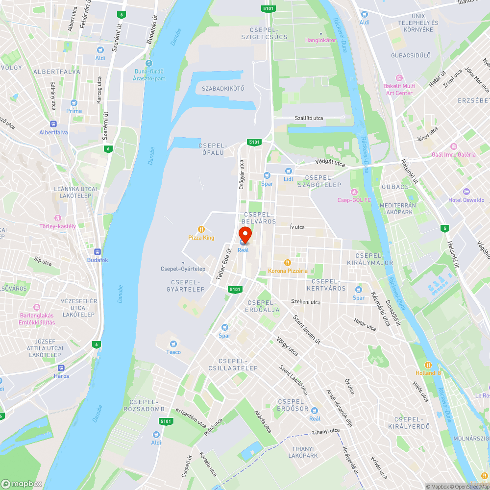 Csepel, Karácsony Sándor hotspot bejelentés helye