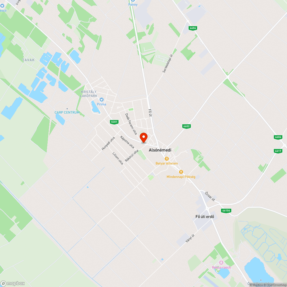 Szétmállott jelzőlámpa alap bejelentés helye