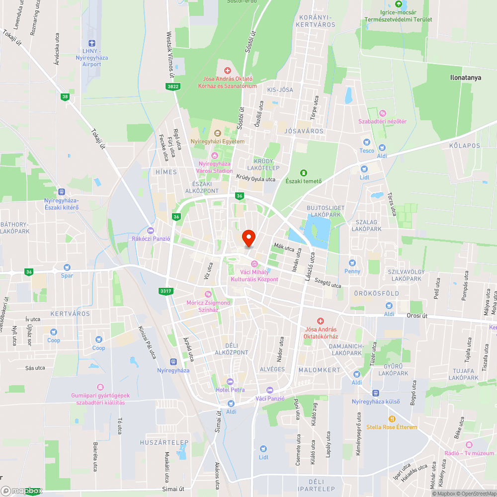 Illegális parkolás bejelentés helye