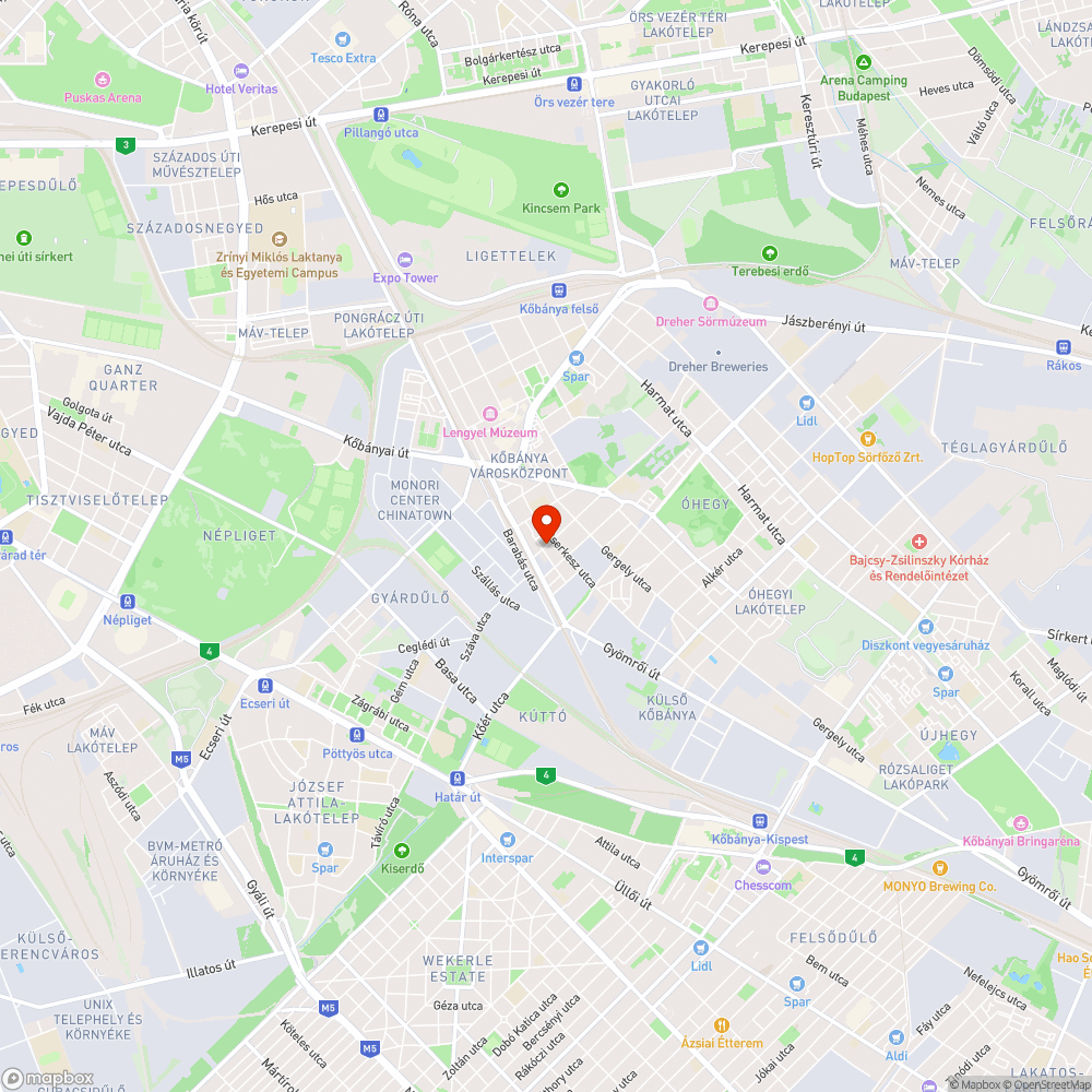 Szabálytalanul leparkolt roncsautó bejelentés helye