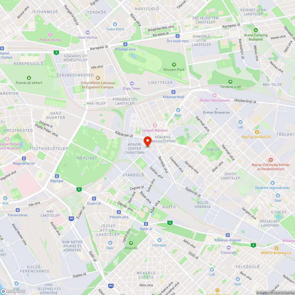Villanyoszlop maradvány bejelentés helye